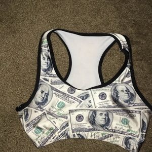 money sports bra